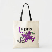 Stained Glass Butterfly 2 Lupus Bags