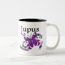 Stained Glass Butterfly 2 Lupus Mug