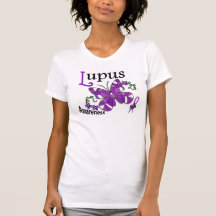 Stained Glass Butterfly 2 Lupus T-shirts