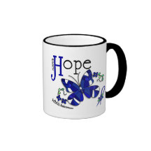 Stained Glass Butterfly Arthritis Mugs