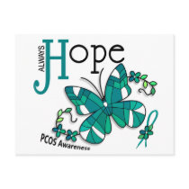 Stained Glass Butterfly PCOS