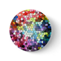 Stained Glass Button
