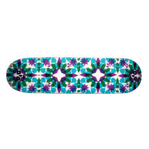 Stained Glass by Keren Richter Skateboard Deck