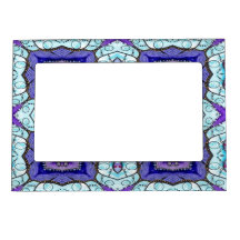 Stained Glass Design 1 Frame Magnets