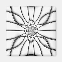 Stained Glass Embossed Elegance magnet