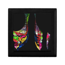 STAINED GLASS FANTASY KEEPSAKE BOXES