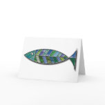 Stained Glass Fish cards