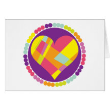 Stained Glass Heart Cards