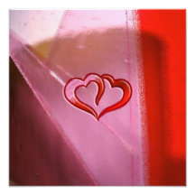 Stained Glass Hearts Photo Art