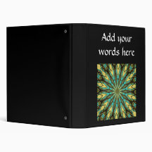 Stained Glass Kaleidoscope #6 Binders