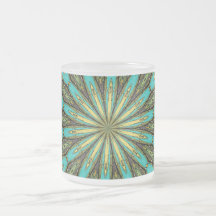 Stained Glass Kaleidoscope #6 Coffee Mugs