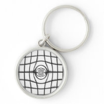 Stained Glass (light) Keychain (key fob) keychains