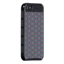 Stained Glass Look Mosaic Pattern iPhone 5 Case