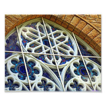 Stained Glass Photo Print 8 x 10