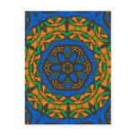 Stained Glass Post Card