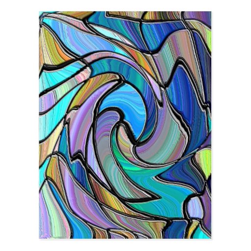 Stained Glass Postcards