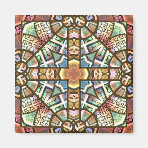 Stained Glass Refrigerator Magnets