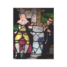 Stained Glass Sage canvas wrap Gallery Wrap Canvas