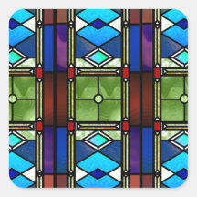 Stained Glass Sticker
