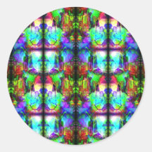 Stained-Glass Stickers