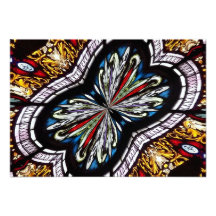 Stained Glass Window Kaleidoscope 22 Announcements