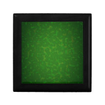 Stained green paper jewelry boxes