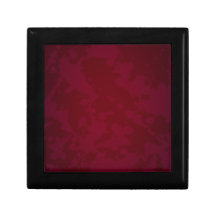 Stained red paper trinket boxes
