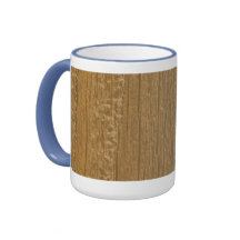 Stained Wood Fence Mug