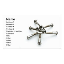 Stainless screws business cards