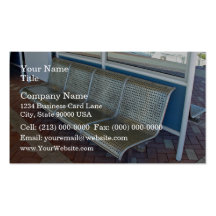 Stainless steel bench business cards