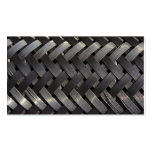 Stainless Steel braids "blank" Business Cards