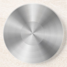 Stainless Steel Custom Monogram Coaster