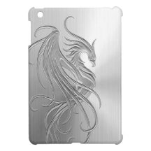 Stainless Steel Effect Phoenix Case For The iPad Mini