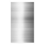 Stainless Steel Metal Look Business Cards