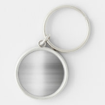 Stainless Steel Metal Look Key Chains