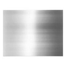 Stainless Steel Metal Look Personalized Invites