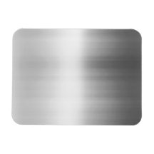 Stainless Steel Metal Look Rectangle Magnets