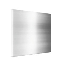 Stainless Steel Metal Look Stretched Canvas Print