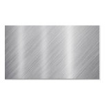 Stainless Steel texture "Blank" Business Cards
