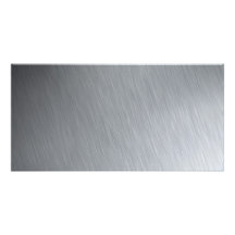 Stainless steel texture with lighting highlights photo greeting card