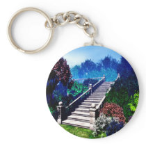 Stairway to Paradise Key Chain