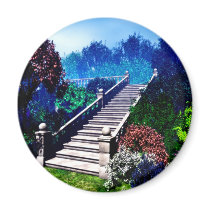 Stairway to Paradise Fridge Magnets