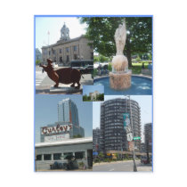 Stamford Ct Downtown Centre Postcard