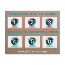 Stamp/coupon Cards Personalized Flyer