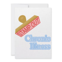 Stamp Out Chronic Illness Custom Announcement