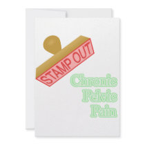 Stamp Out Chronic Pelvic Pain Invitations