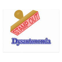 Stamp Out Dysautonomia Postcard