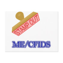 Stamp Out ME-CFIDS Postcards