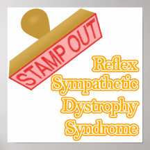 Stamp Out Reflex Sympathetic Dystrophy Syndrome Print