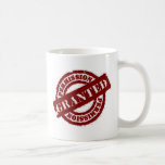 stamp permission granted red mug